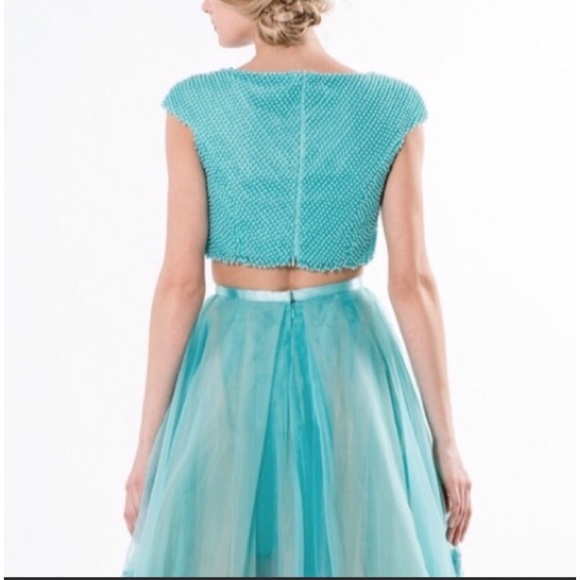 Terani Couture 2 piece prom dress - Picture 2 of 3